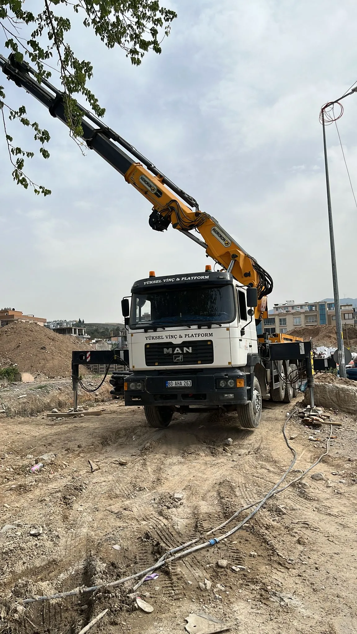 Düziçi Kiralık Vinç