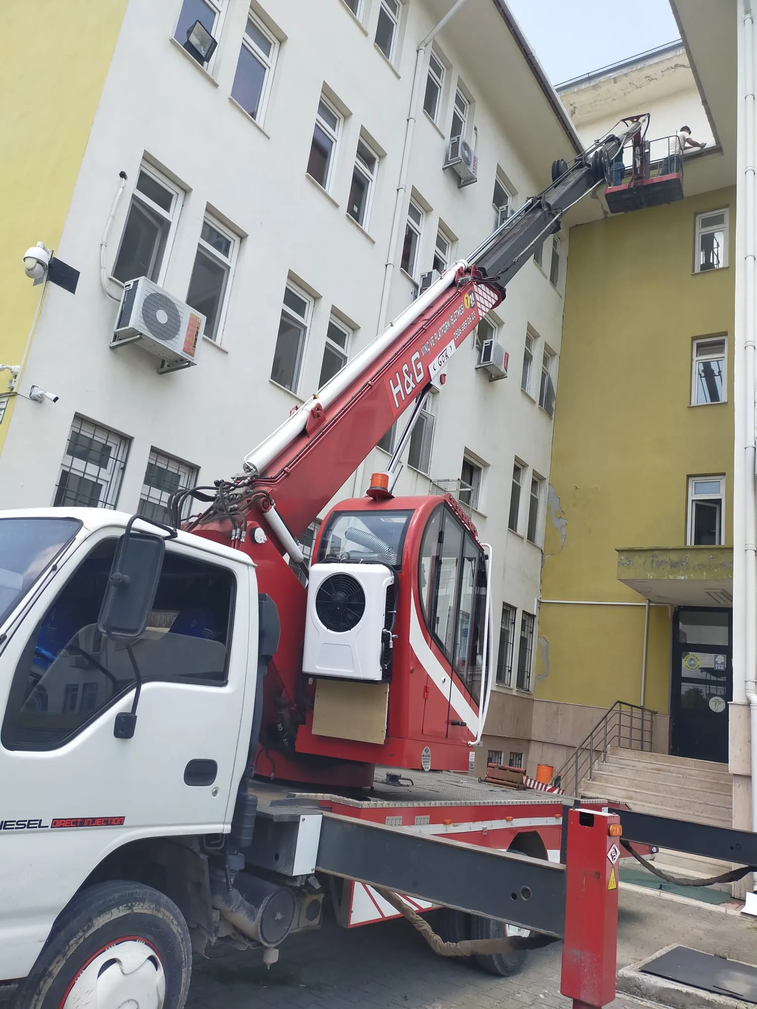 ​Osmaniye kiralık sepetli vinç